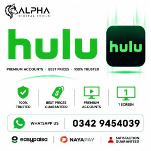 Hulu with VPN 1 Month Single Screen