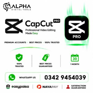 CapCut Pro Subscription Pakistan