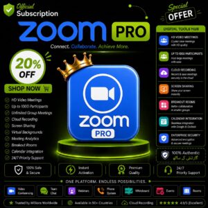 Buy Zoom Pro Monthly Subscription in Pakistan | Best Price