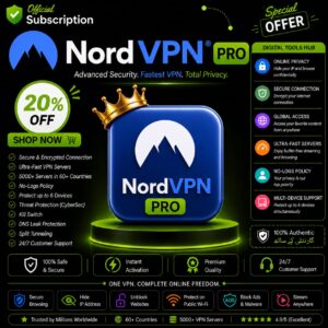 NordVPN Subscription | Best Nord VPN Price in Pakistan