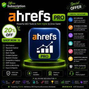 Ahrefs Subscription | Best Ahrefs Pricing in Pakistan