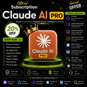 Claude AI Subscription | Best Claude Subscription Price in Pakistan