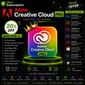 Official Adobe Subscription (Direct Email Activation) | Creative Cloud