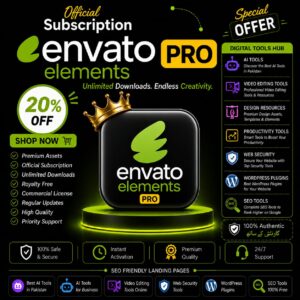 Envato Elements Subscription | Official Envato Elements Subscription in Pakistan
